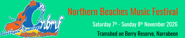 Northern Beaches Music Festival Heading